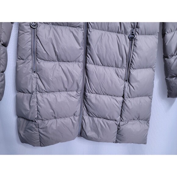 Michael Kors MK Packable Hooded Down Puffer Jacket Women's size SMALL - Picture 8 of 12